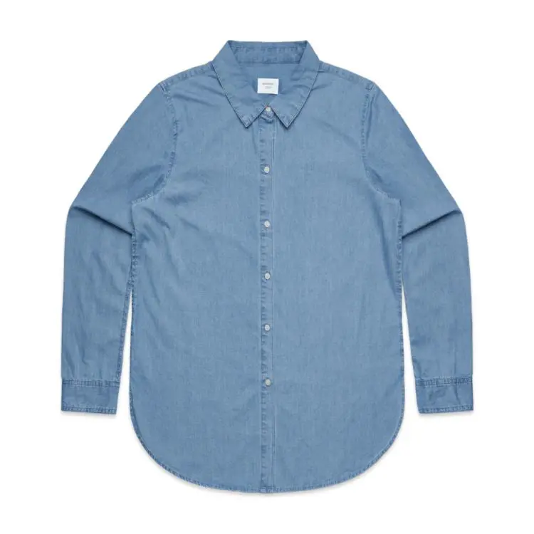Picture of Wo's Blue Denim Shirt