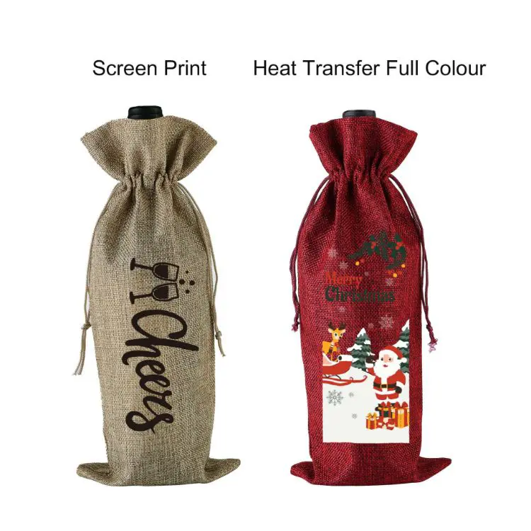 Picture of Wine Drawstring Bag