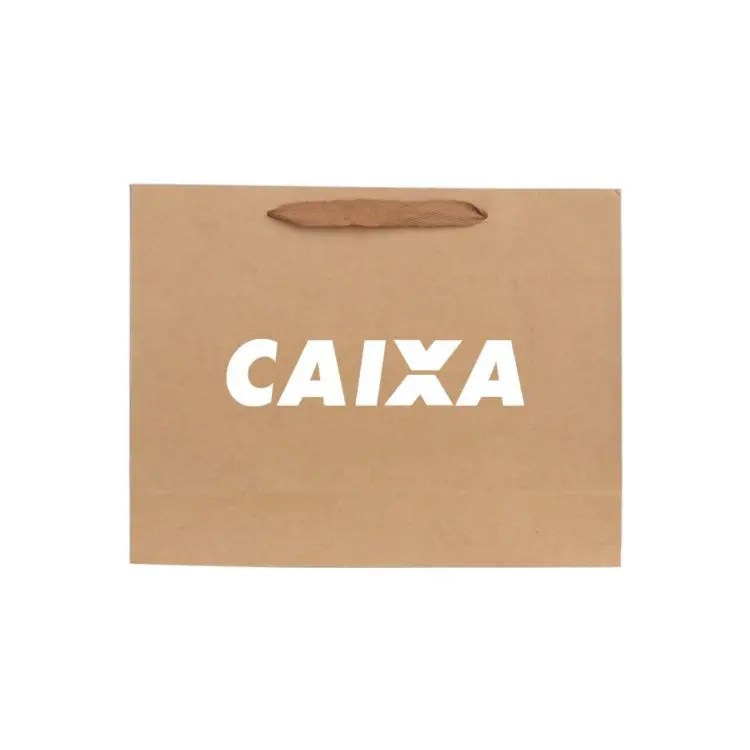 Picture of Small Crosswise Paper Bag with Rope Handle(180 x 140 x 80mm)