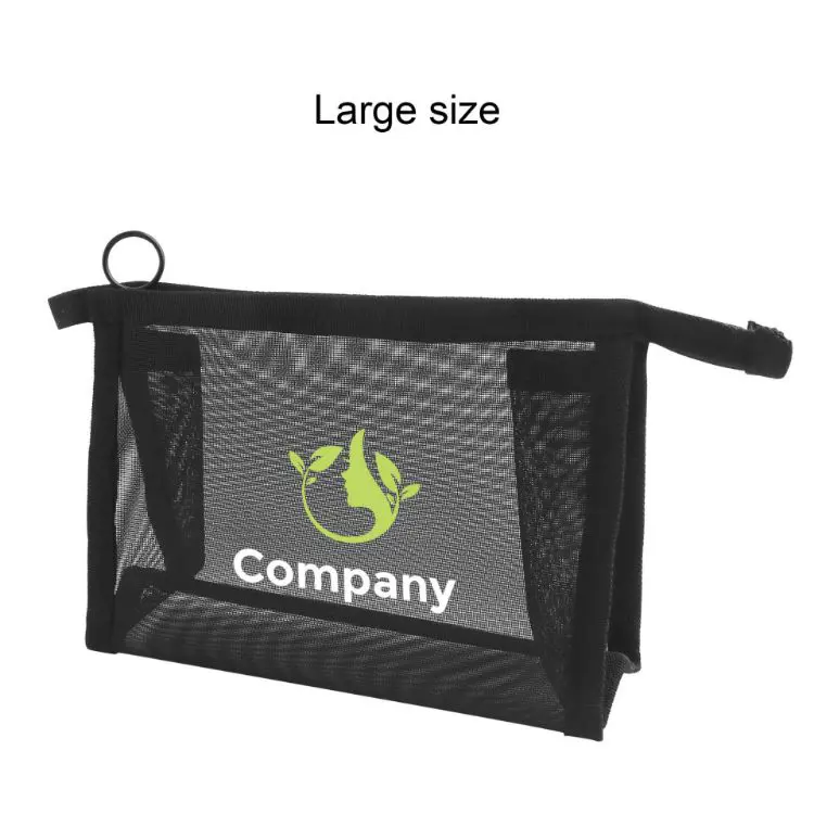 Picture of Nylon Mesh Triangular Cosmetic Bag