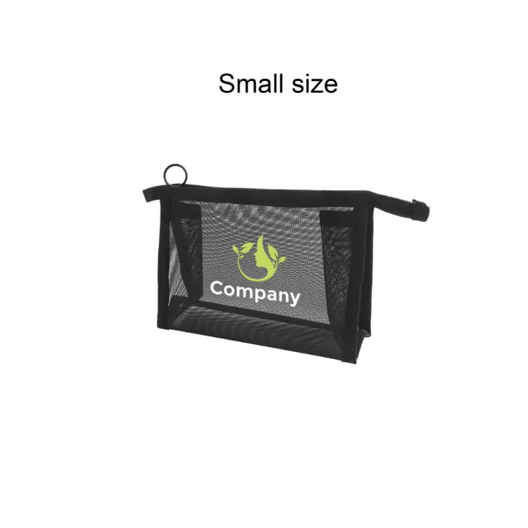 Picture of Nylon Mesh Triangular Cosmetic Bag