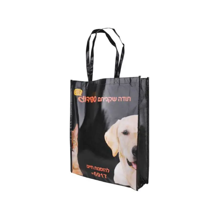 Picture of Full Colour Non Woven Bag with Large Gusset