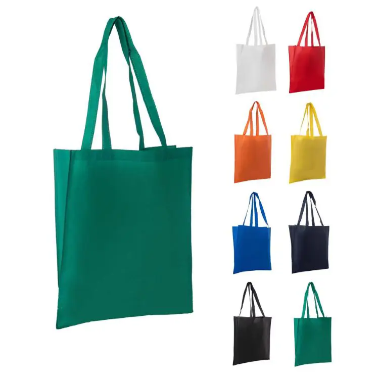 Picture of Non Woven Long Handle Bag with V Gusset