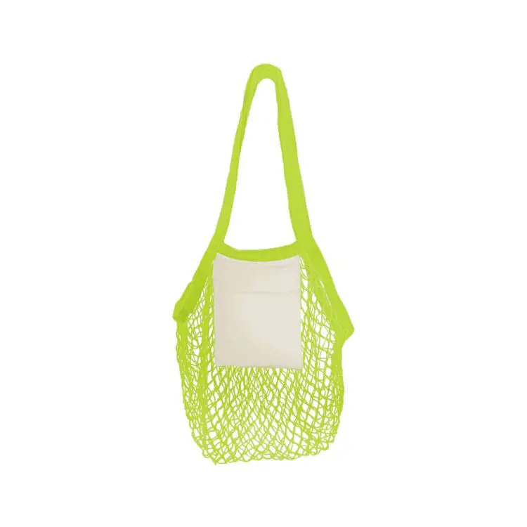 Picture of Mesh Foldaway Cotton Tote bag