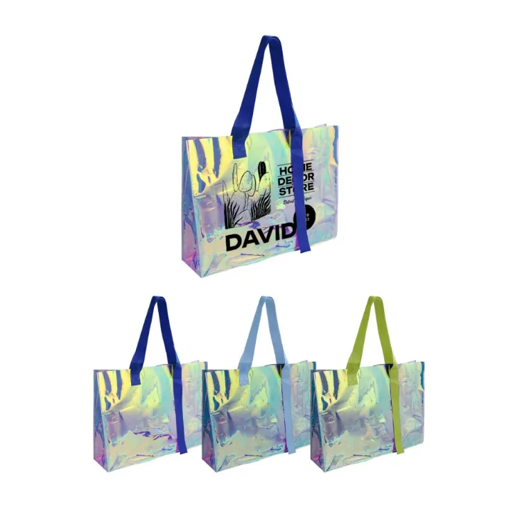 Picture of Colorful Transparent PVC Tote Bag
