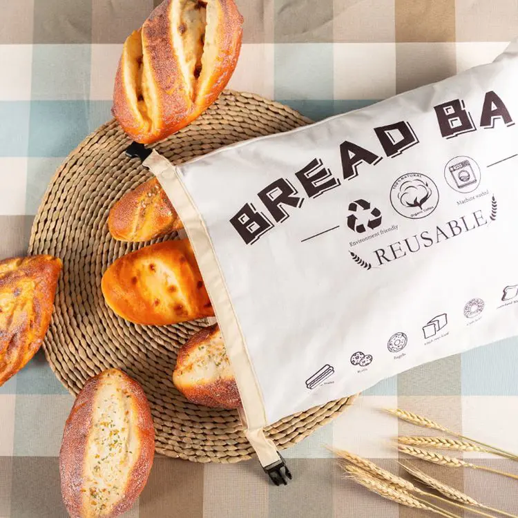 Picture of Reusable Linen Bread Bag