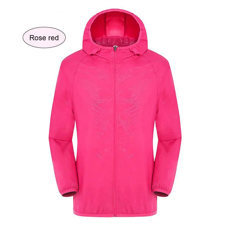 Picture of Unisex Adult 100% Polyester Jacket with Sun Protection and Hood