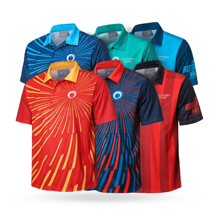 Picture of 100% Polyester Sublimated Basic POLO