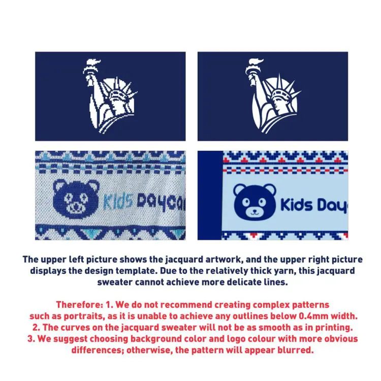 Picture of Unisex Winter Acrylic Jacquard Sweater