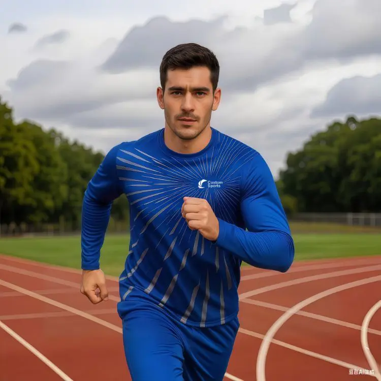 Picture of 100% Poly Milk Silk Sublimated Basic Long Sleeves Shirt