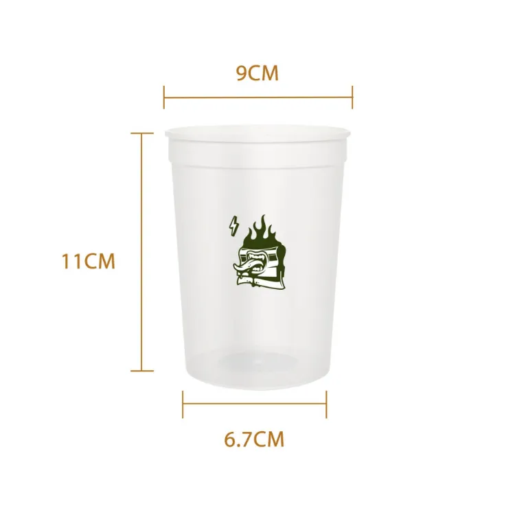 Picture of 473ml Translucent Plastic Stadium Cup