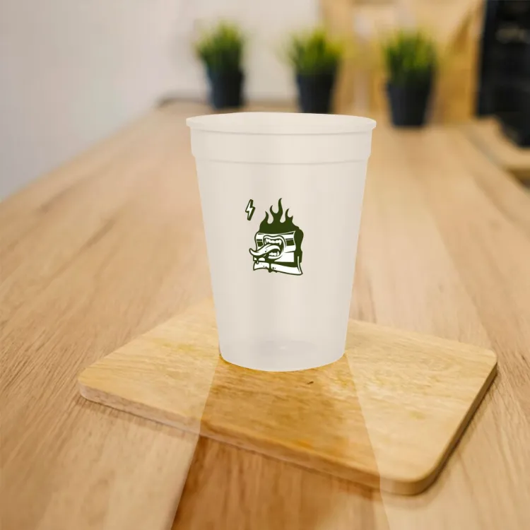 Picture of 473ml Translucent Plastic Stadium Cup