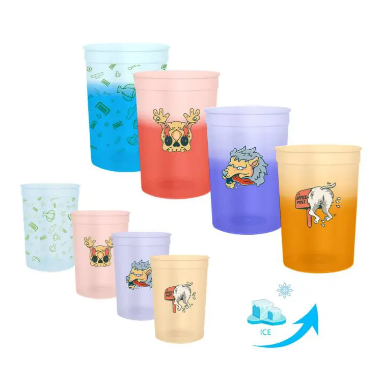 Picture of 473ml Colour Changing Plastic Stadium Cup