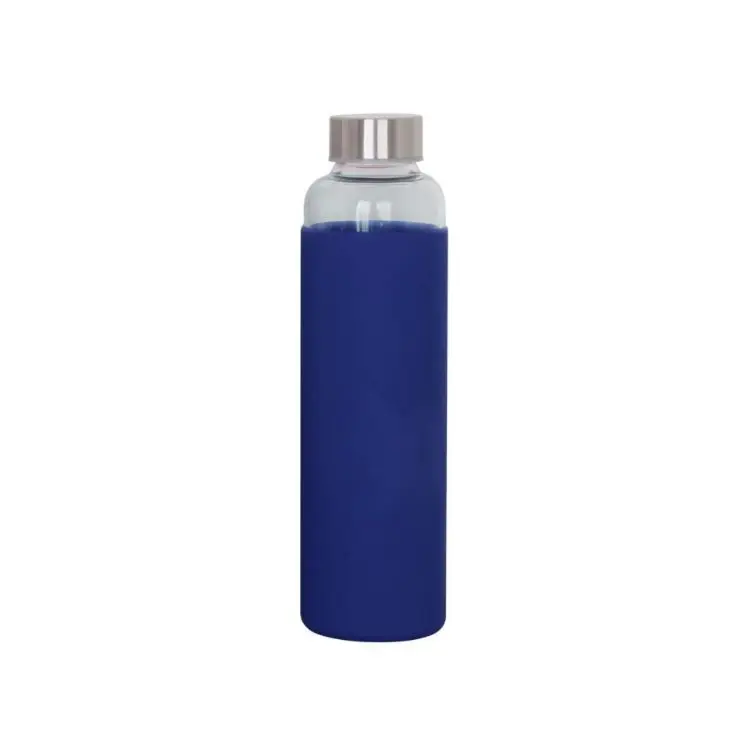 Picture of 550ml Glass Drink Bottle with Stainless steel Lid