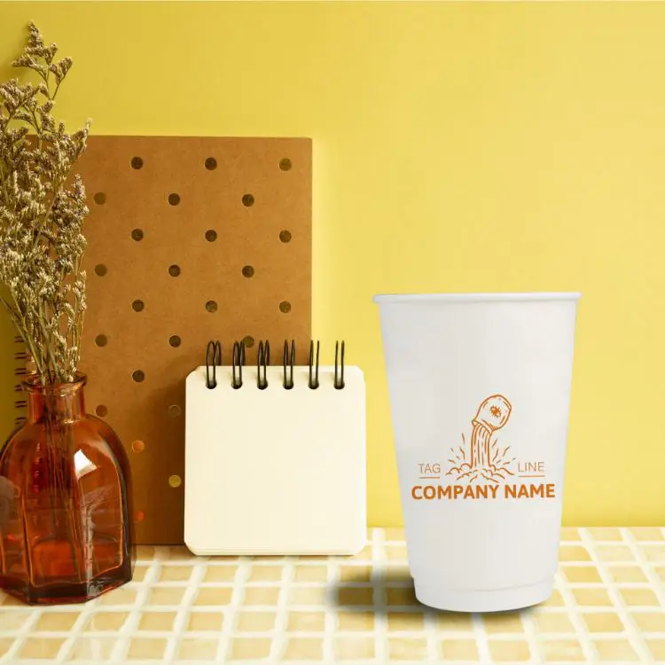 Picture of Custom Disposable Double Wall Paper Cups