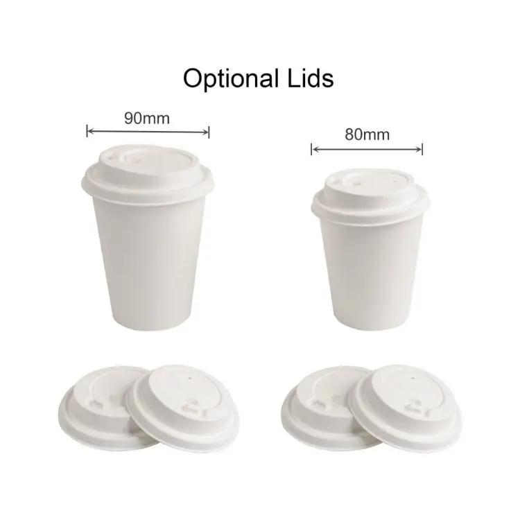 Picture of Home Compostable Aqueous Single Wall Paper Cups