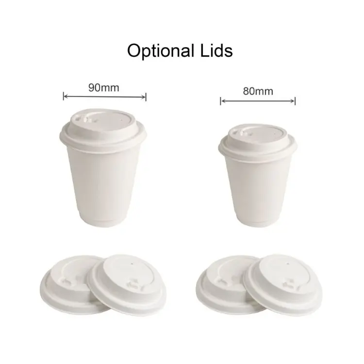 Picture of Home Compostable Aqueous Double Wall Paper Cups