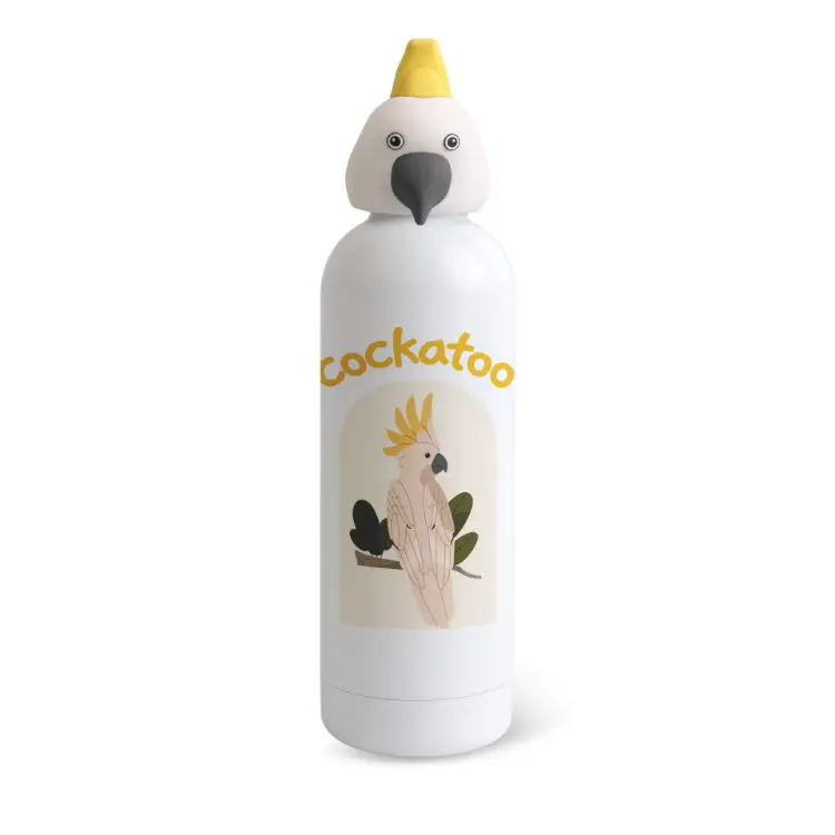Picture of Double Wall Vacuum Bottle with Animal Head