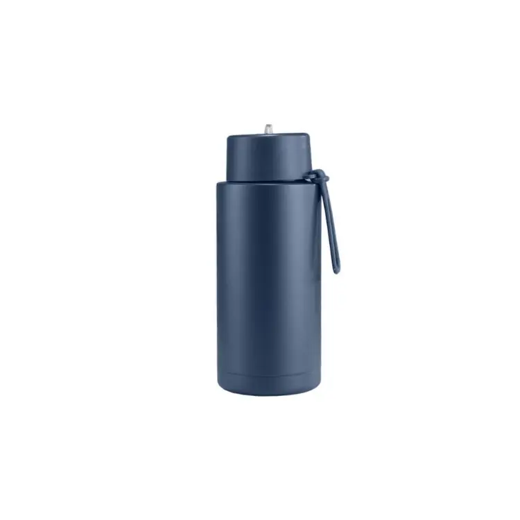 Picture of 1L Stainless Steel Bottle with Straw Lid