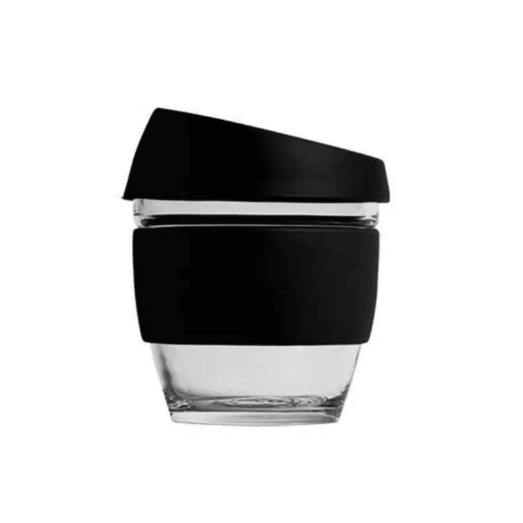 Picture of 8 OZ Reusable Glass Coffee Cup