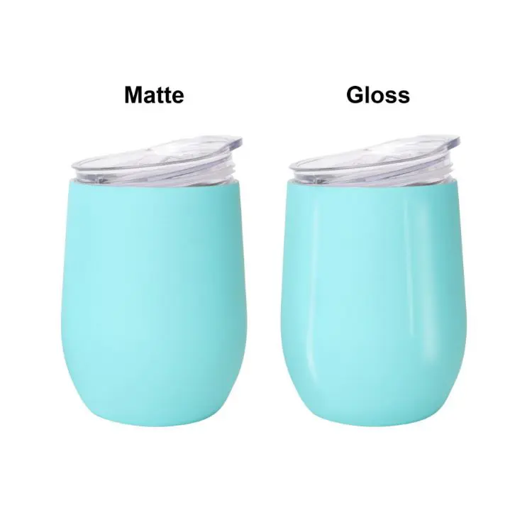 Picture of 12oz Double Wall Egg Shaped Coffee Cup