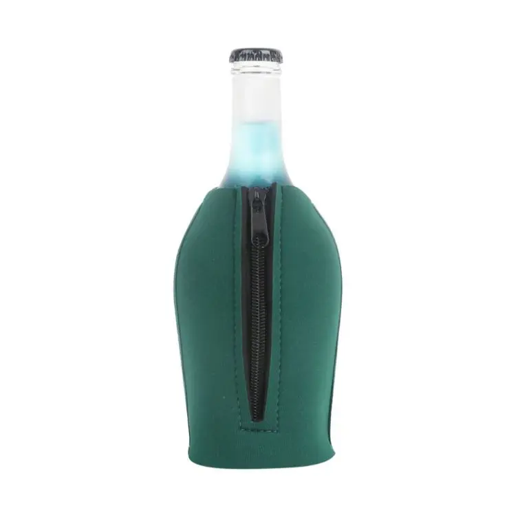Picture of Short Bottle Cooler with Zipper