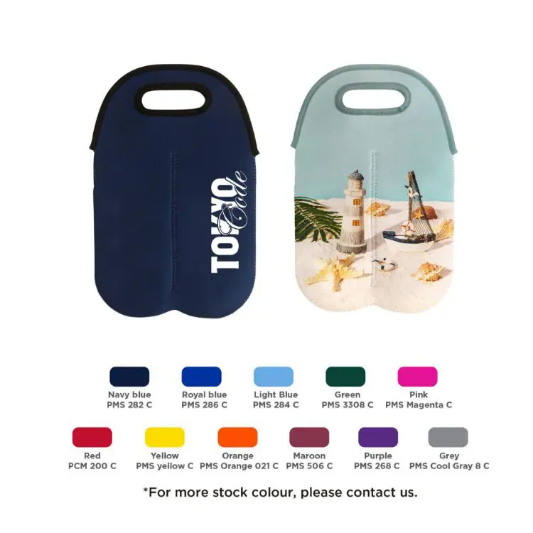 Picture of Neoprene Double Beer Bottle Carrier