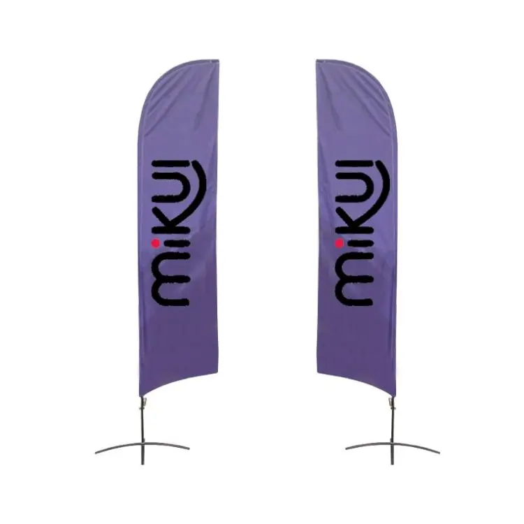 Picture of Medium(70.4*300cm) Angled Feather Banners 13ft