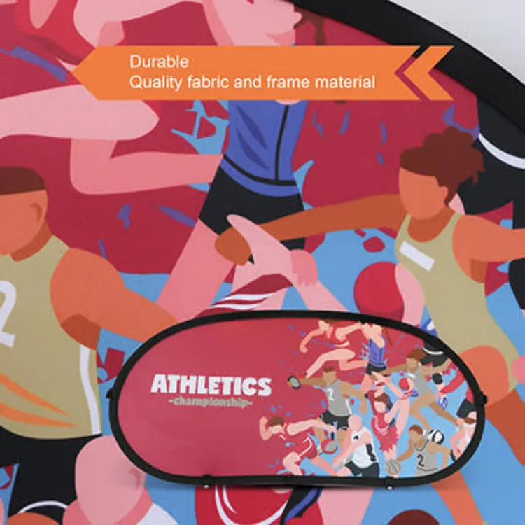 Picture of Bean Shaped Pop Up Banners (Medium)