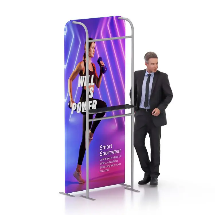 Picture of Banner Stand Merchandise Display