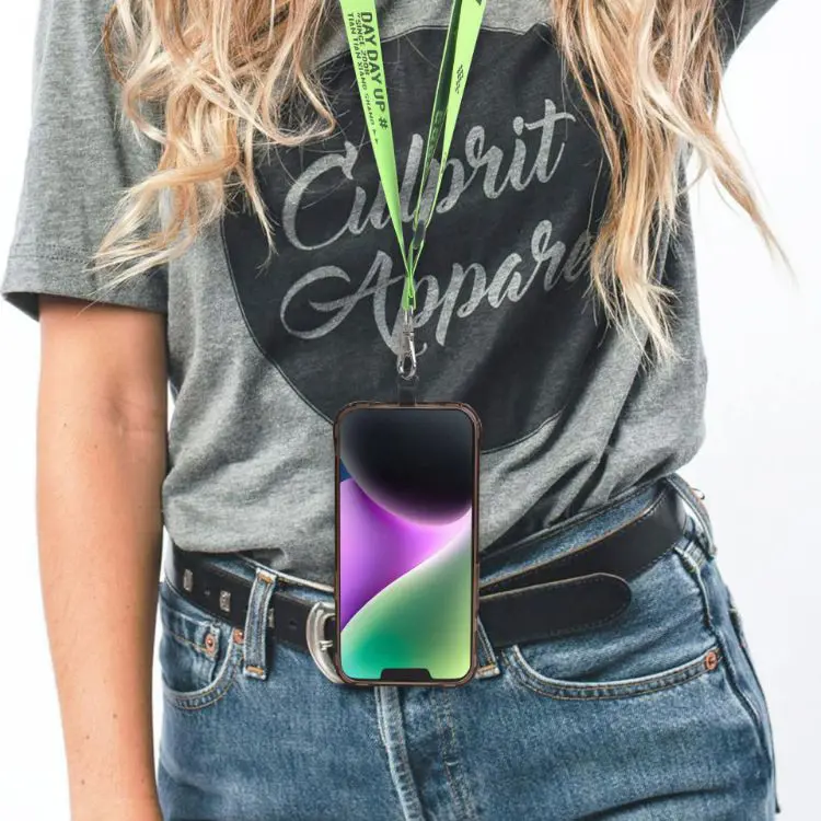 Picture of Adjustable Woven Phone Lanyard