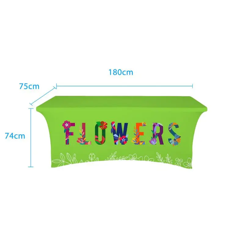 Picture of Stretch Table Covers with Open Back * 6ft