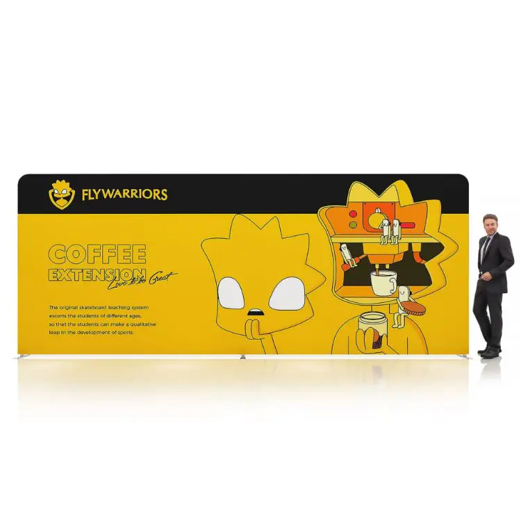 Picture of 6m Straight Tension Fabric Display Wall