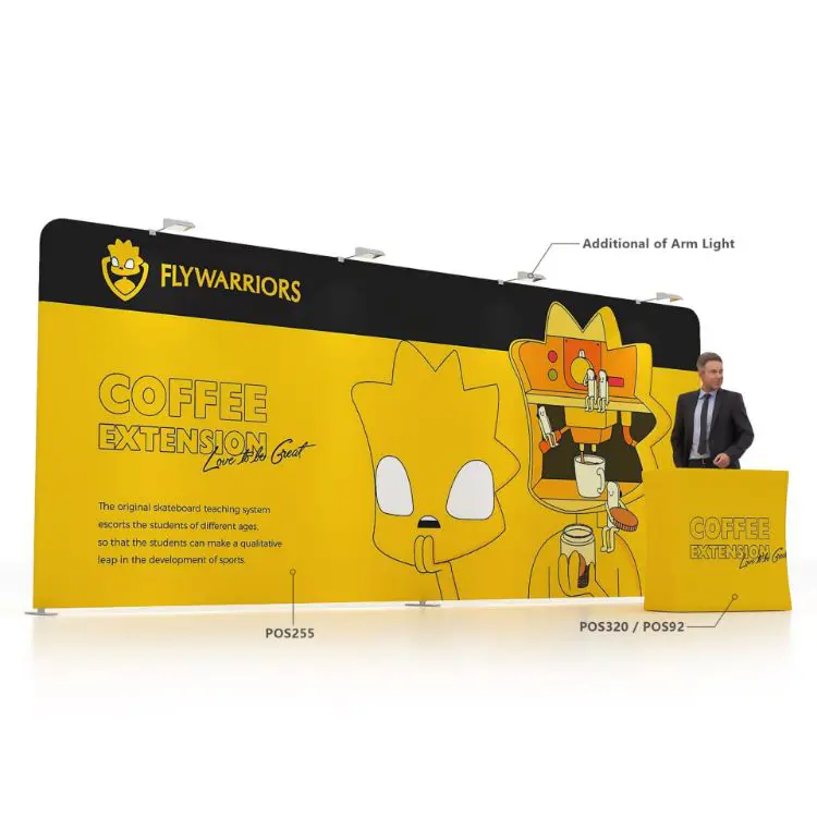 Picture of 6m Straight Tension Fabric Display Wall