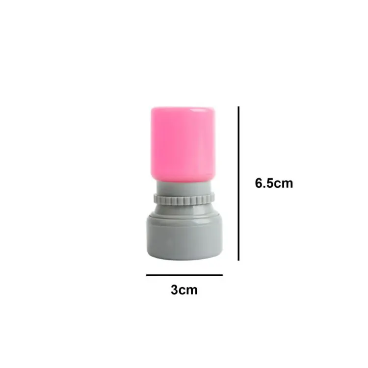 Picture of Coloured Round Stamp