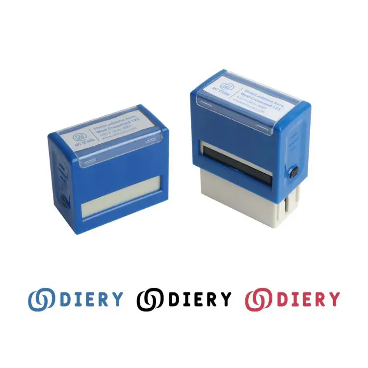 Picture of Self-Inking Rubber Stamp