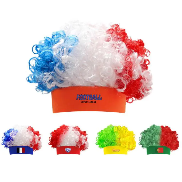 Picture of 3 Colors Afro Headband Wig