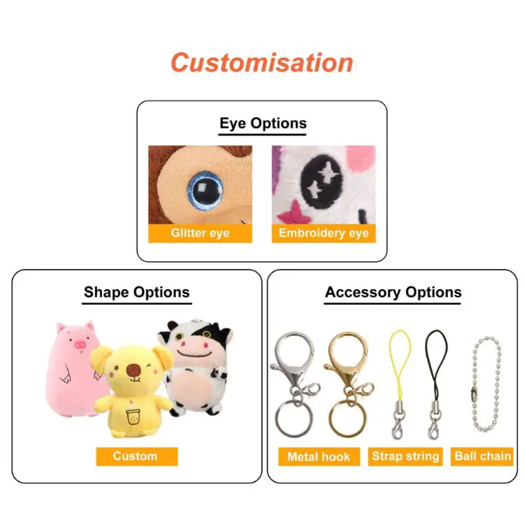 Picture of Custom Animal Keyrings