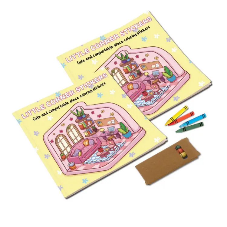 Picture of 14x14cm Custom Colouring Books