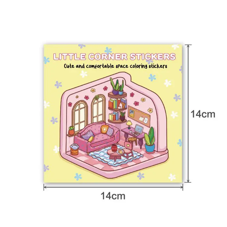Picture of 14x14cm Custom Colouring Books