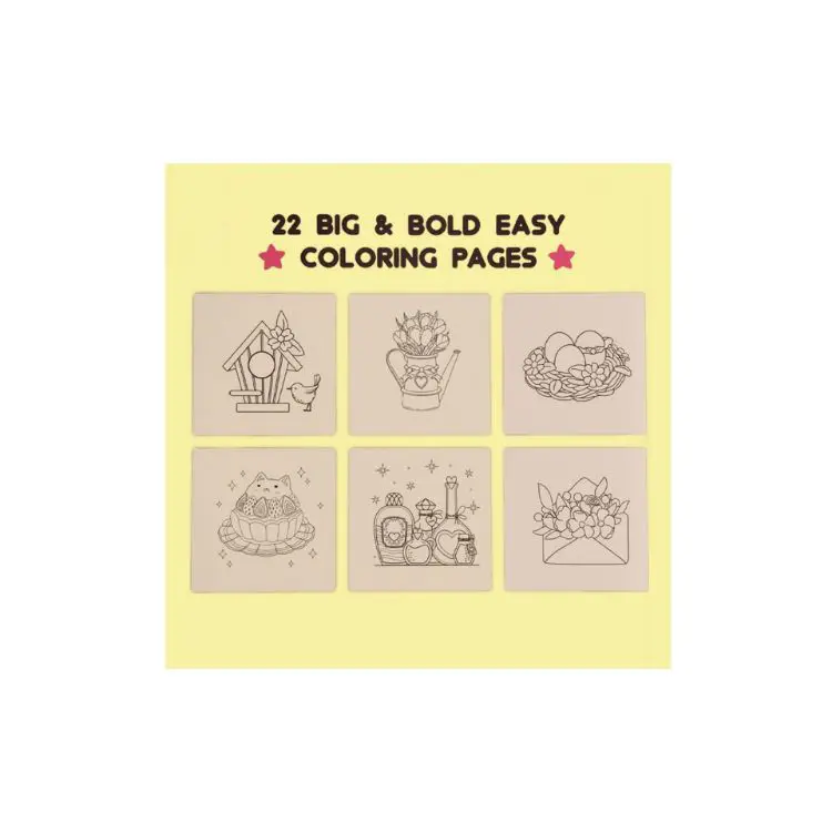 Picture of 14x14cm Custom Colouring Books