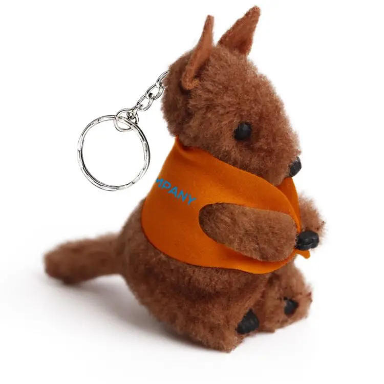 Picture of Kangaroo Clip on Stuffed Plush Toy
