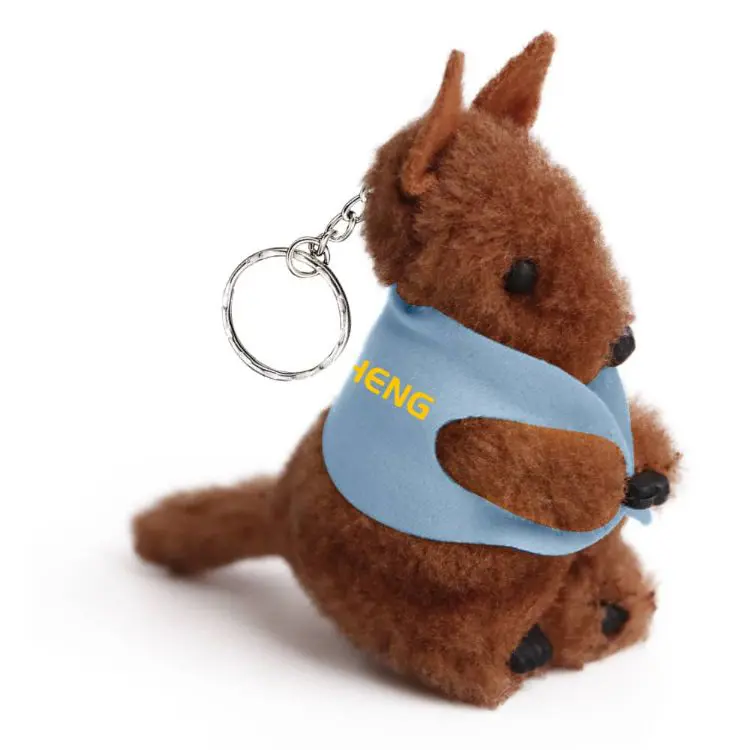 Picture of Kangaroo Clip on Stuffed Plush Toy