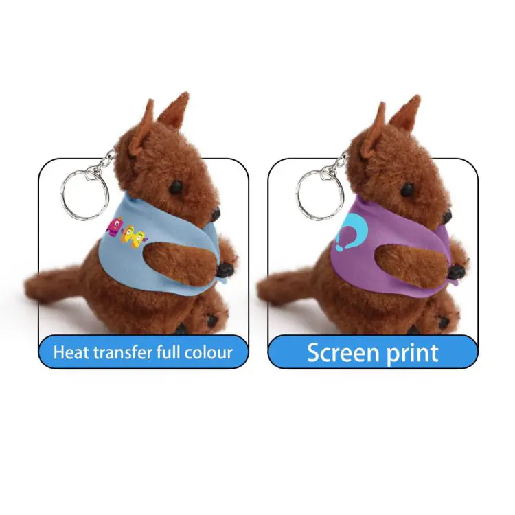 Picture of Kangaroo Clip on Stuffed Plush Toy