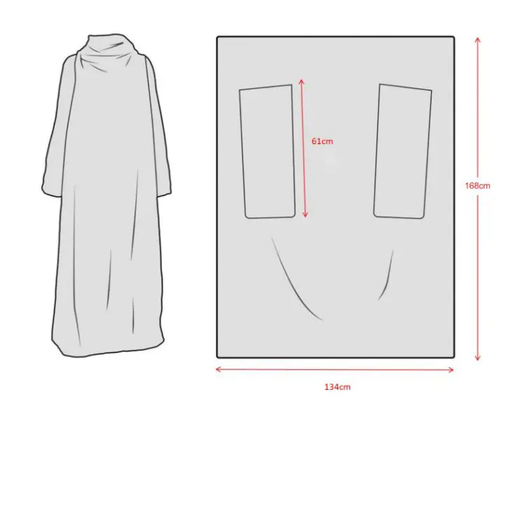 Picture of Premium 100% Polyester Sublimated Front Wear Blanket