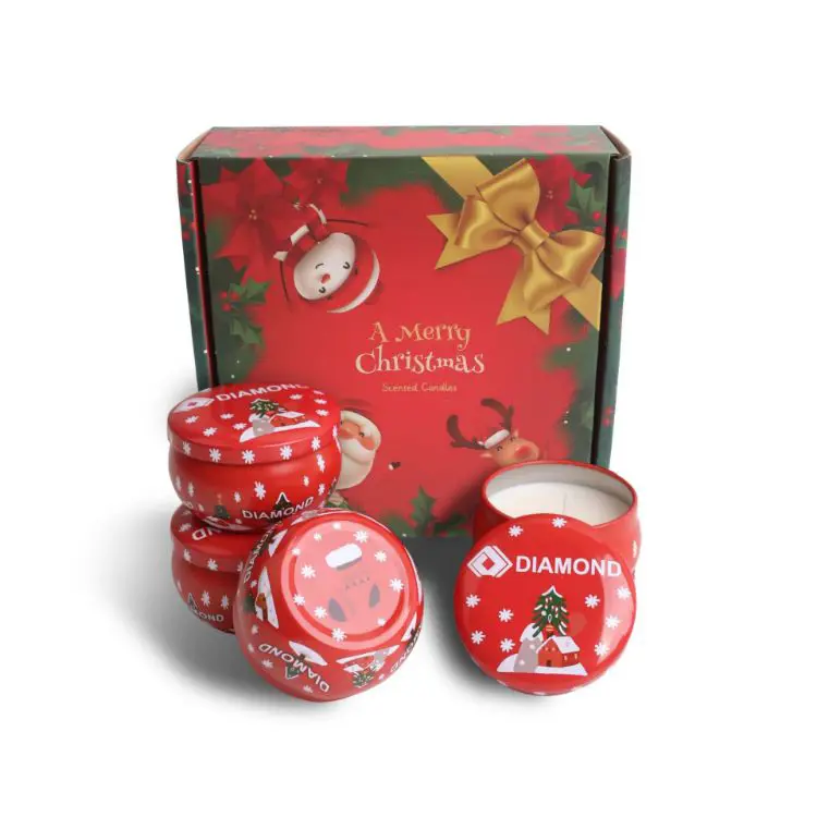 Picture of Tin Candle Set (4pcs)