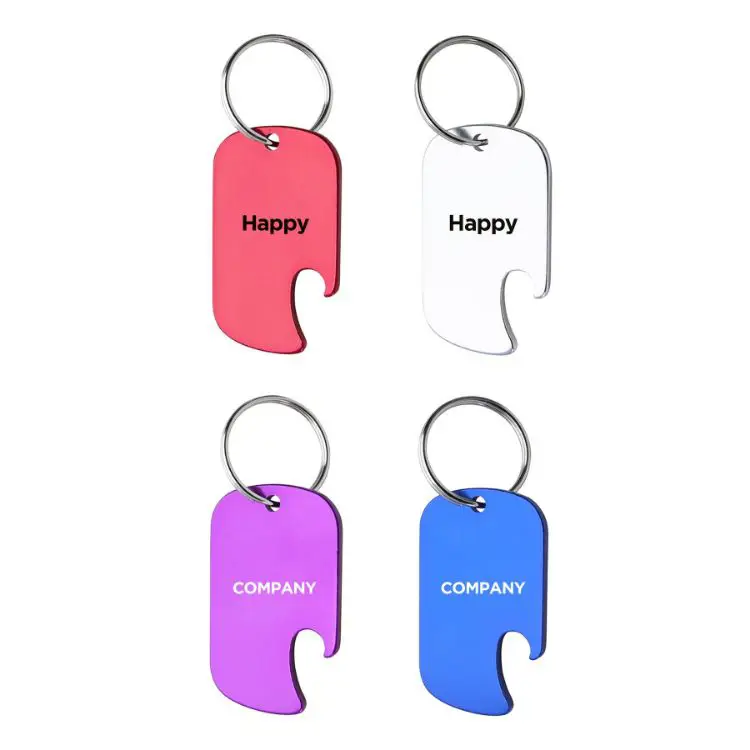 Picture of Dog Tag Bottle Opener Keyring