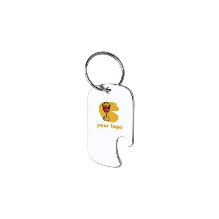 Picture of Dog Tag Bottle Opener Keyring
