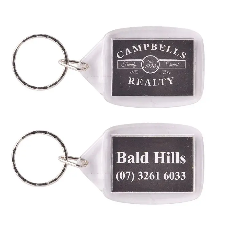 Picture of Rectangular Acrylic Keyring
