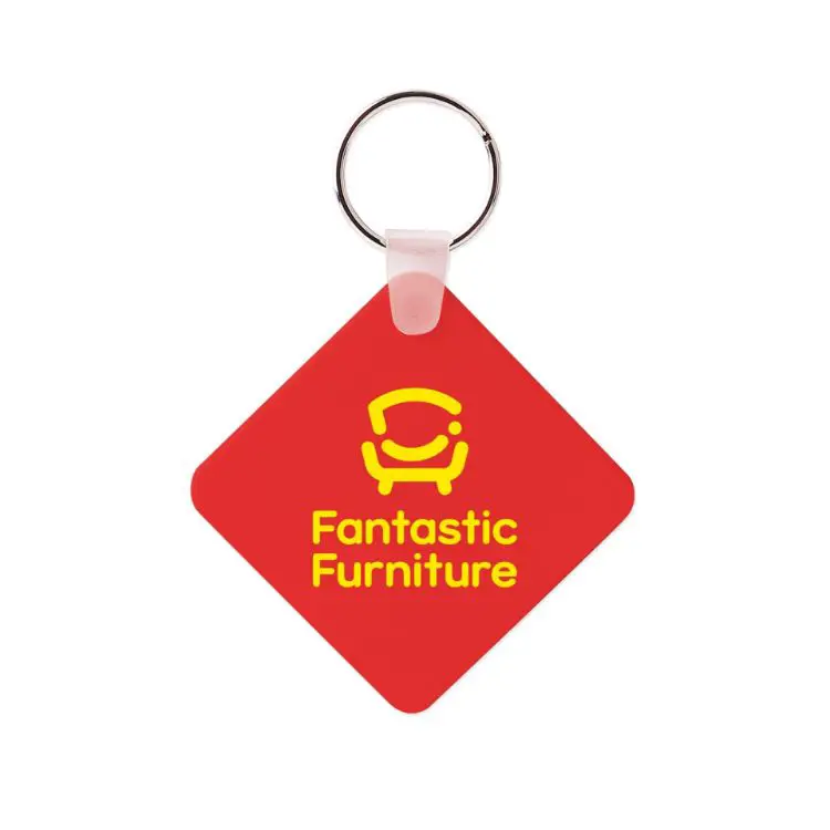 Picture of Square Durasoft Keyring